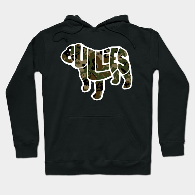 Bellport Bullies Brand Camo Letter Hoodie by Bullies Brand